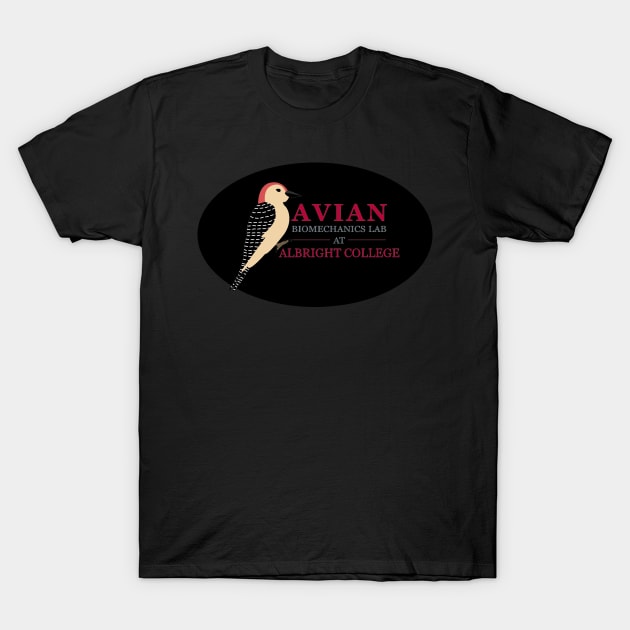 Black logo T-Shirt by Ornithanatomist